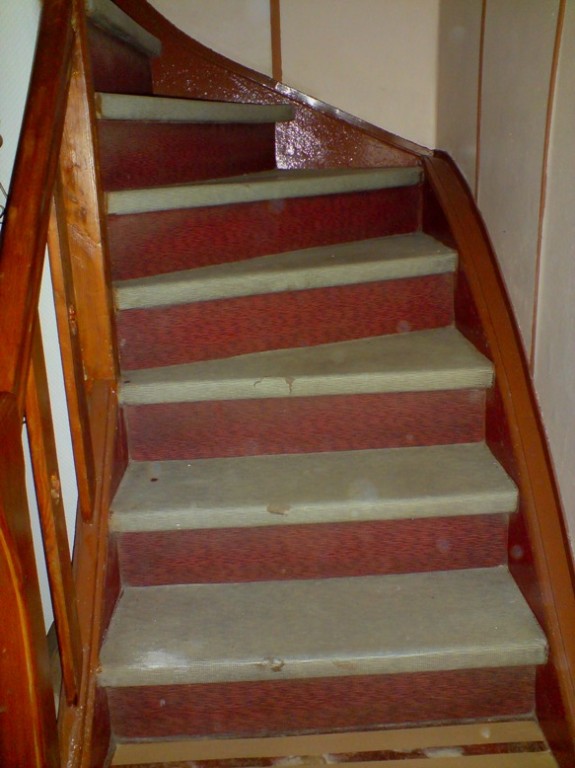Treppe - vorher